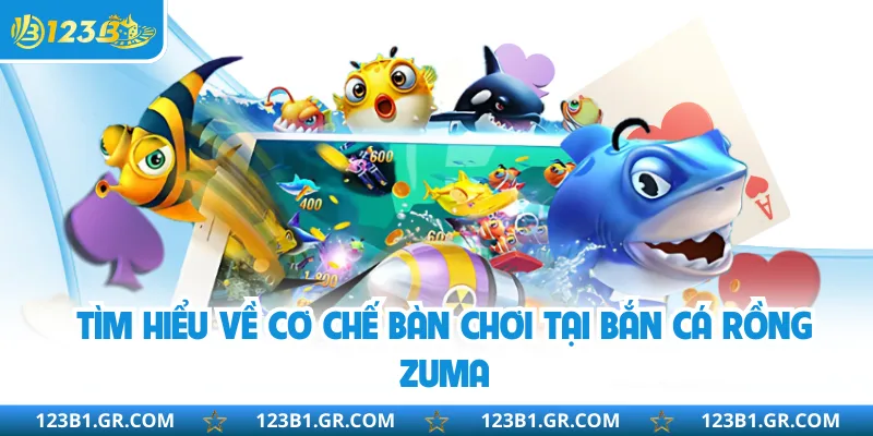 Tìm hiểu về cơ chế bàn chơi tại bắn cá rồng zuma